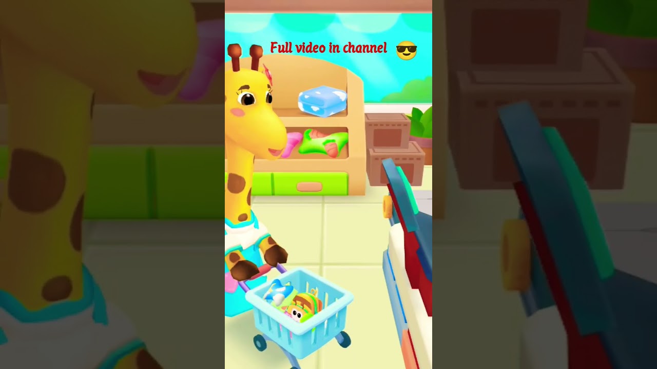 Baby panda school Bus for kids child Shopping and photoshoot -3D – Android Game Play #kids #shorts