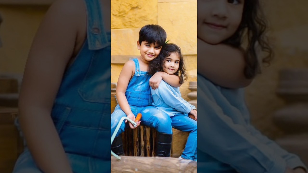 Allu Arjun Children photo || Allu Arjun status video #alluarjun #shorts #pushpa #viral #actor