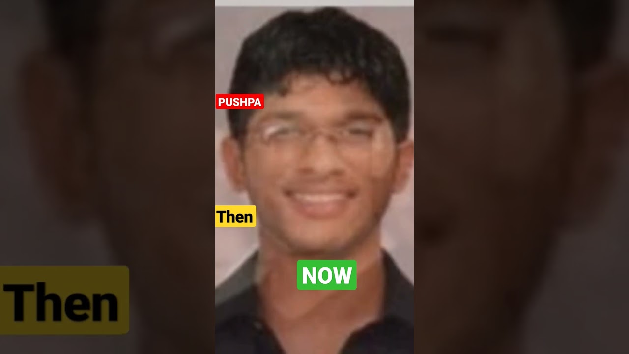 Allu Arjun child to Young age photo,Pushpa The Rule #alluarjun #pushpa #pushpatherule  #shorts
