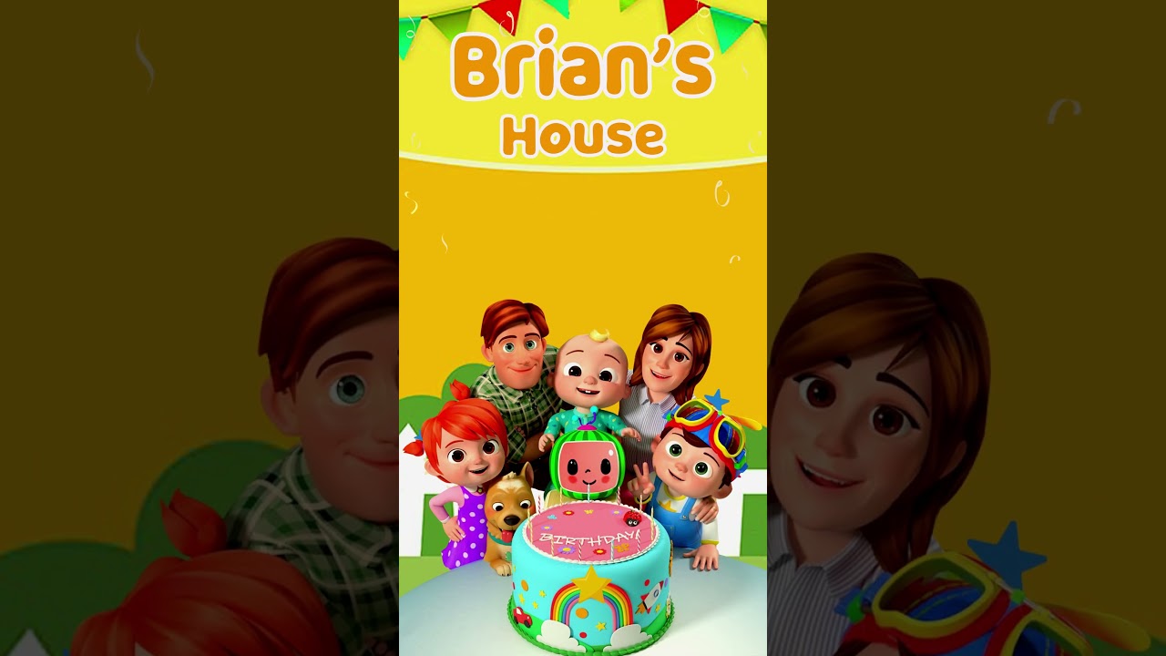 Animated Birthday Invitation (Cocomelon) with photo