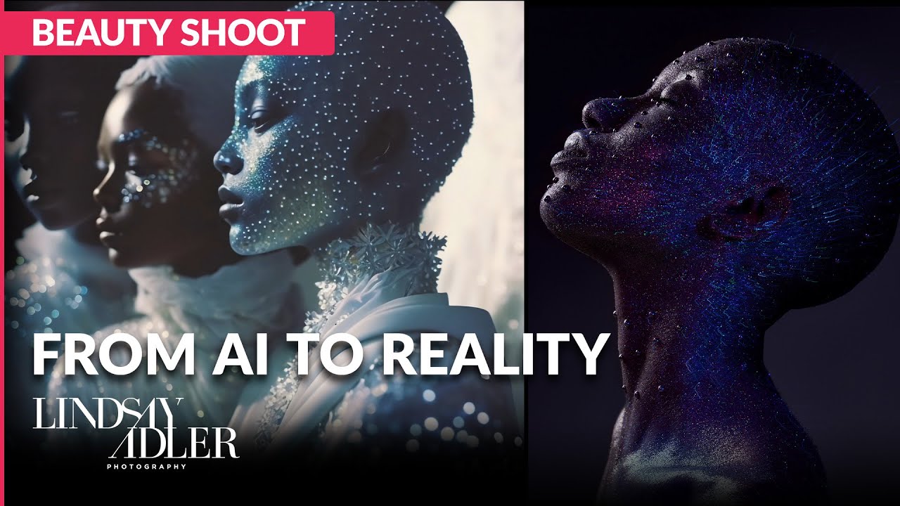 Beauty Photography with Makeup from AI Inspiration | Inside Fashion & Beauty Photography w/ Lindsay