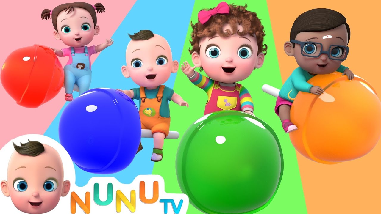 Colorful Candies | NuNu Tv Songs For Kids | Nursery Rhymes & Kids Songs