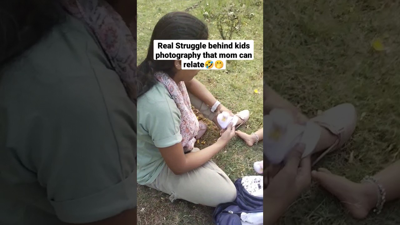 Kids Photography Real Struggle | Mom Life | #viral #shorts