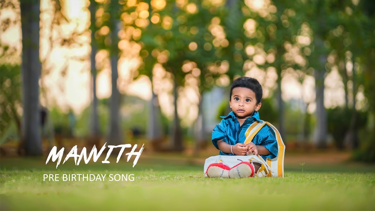MANVITH || Pre Birthday Song ||  Rahul Photography || First Birthday ||