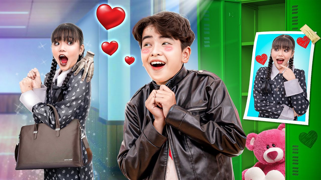 Mike Falls In Love With Wednesday – Funny Stories About Baby Doll Family