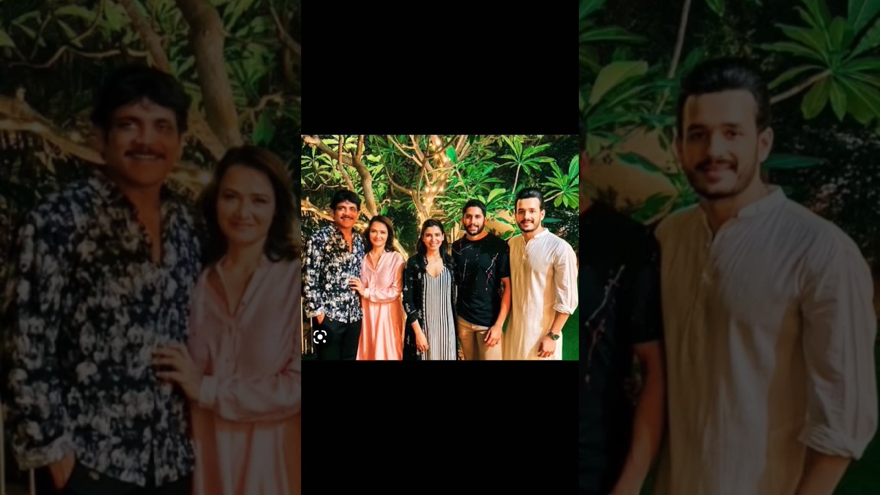 Nagarjun lovely family photography new status video❤❤