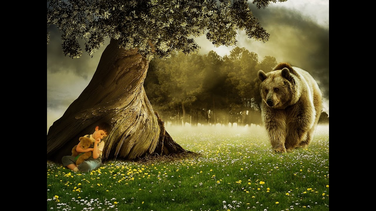 Sleeping Child | Fantasy Surreal Scene | Photoshop Tutorial | Photo Manipulation