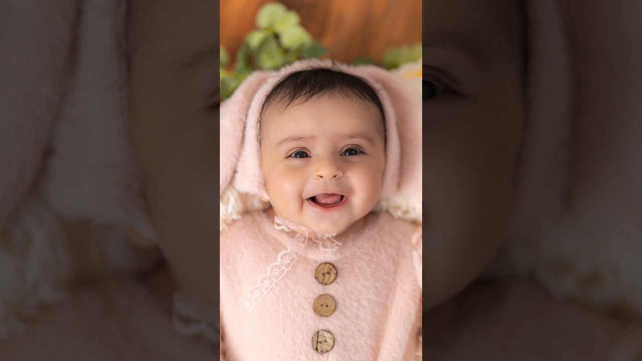 Sweetest Little Smile 😘📸❤ #babyphotography #shorts