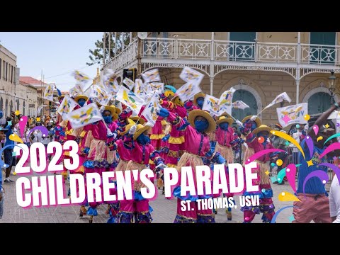 2023 STT Children's Parade (Longer) #vicarnival #usvi #USVIFESTIVAL #StThomas #carnival