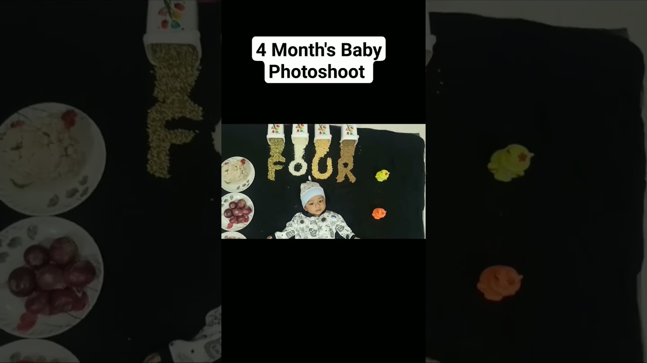 4 Months Baby Photoshoot ideas #baby #photography #photoshoot #photoshootideas #babystyle