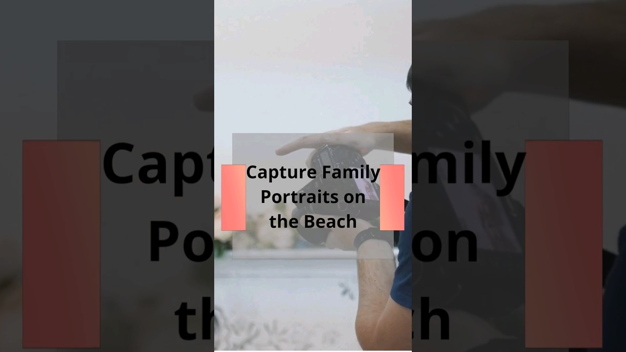 Capture Family Portraits on the Beach at Panama City Beach! #shorts #viral