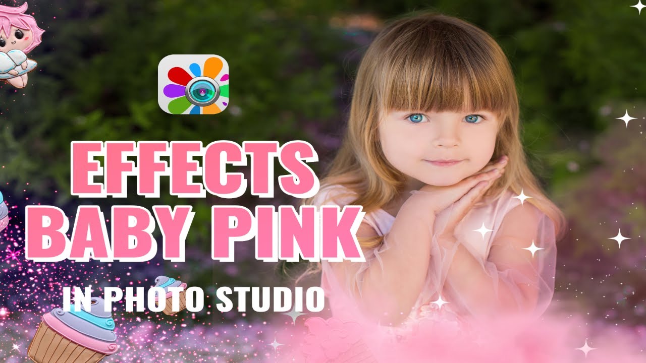 EFFECTS BABY PINK for your PHOTO | Edit of children's PHOTOS | Android app