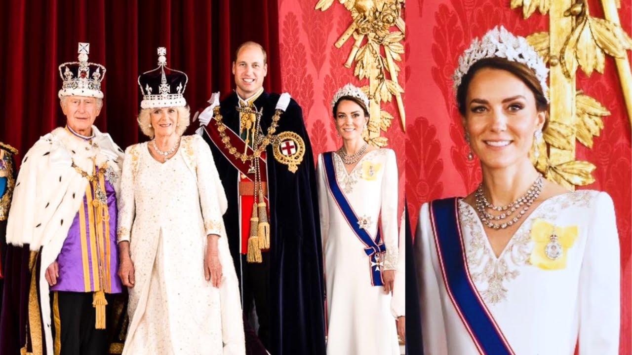 FIRST OFFICIAL Coronation photo reveals the hidden details of Princess Kate's outfits