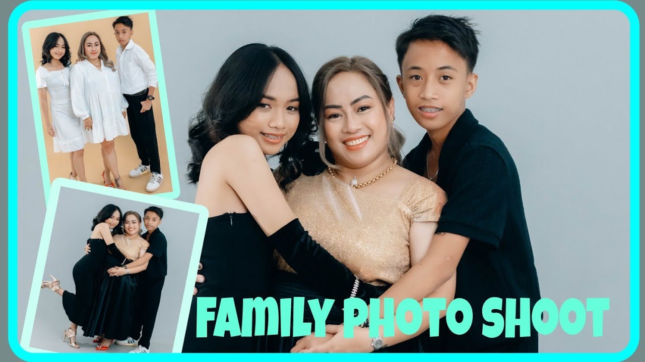 FIRST PHOTO SHOOT AS FAMILY || BEHIND THE SCENES || BubblyVanessa #photoshoot