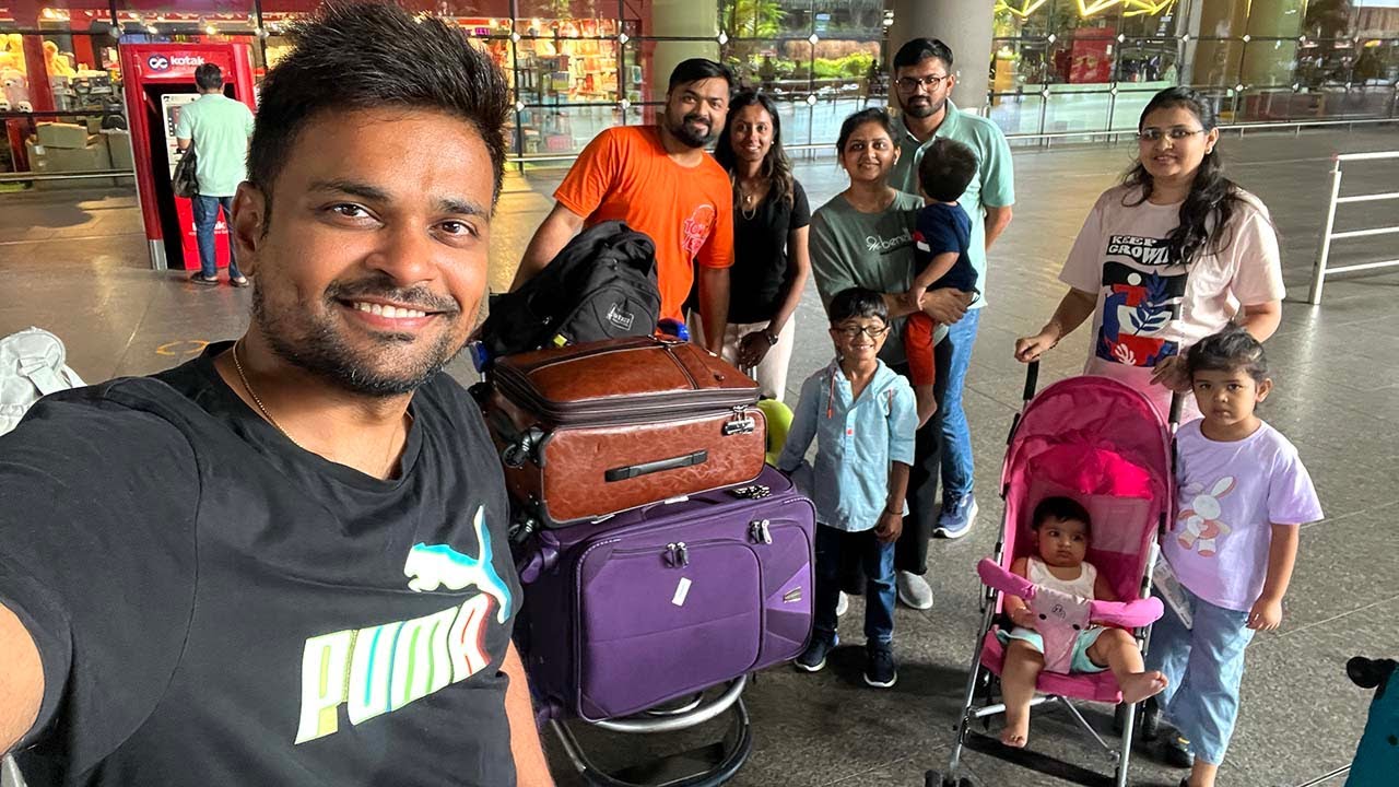 Full family dusri International trip ke liye ready !