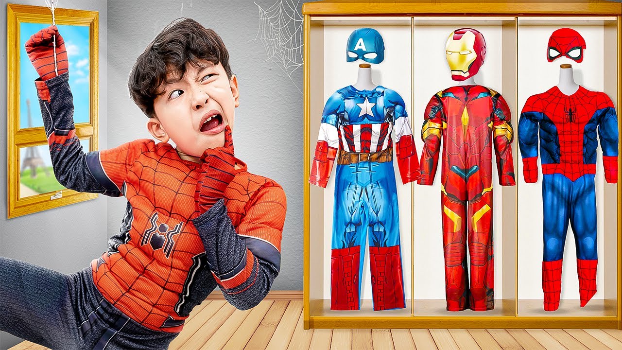 Mike Becomes Superhero To Help Everyone – Funny Stories About Baby Doll Family