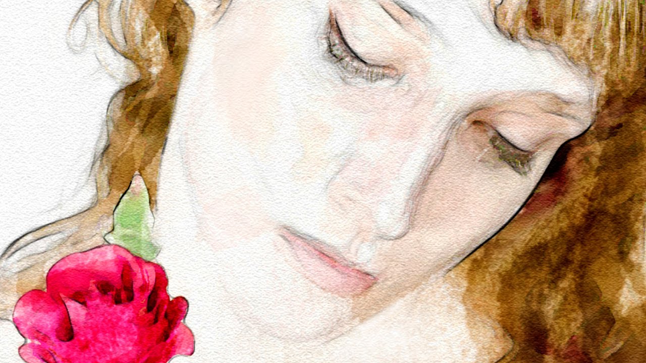 Photoshop Tutorial: How to Make a Beautiful, Watercolor Portrait from a Photo