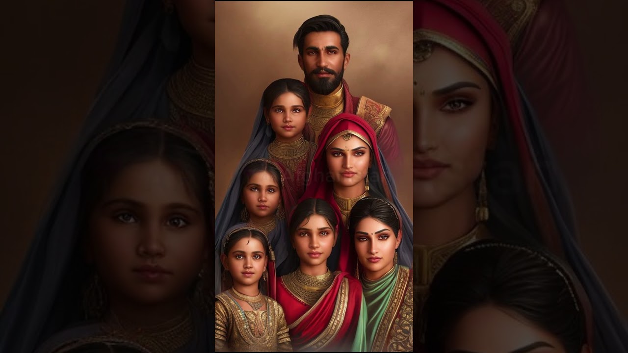 👨‍👩‍👧🌎📸🎨💞 Portraits of families from different countries 🌍👨‍👩‍👧 Part 1