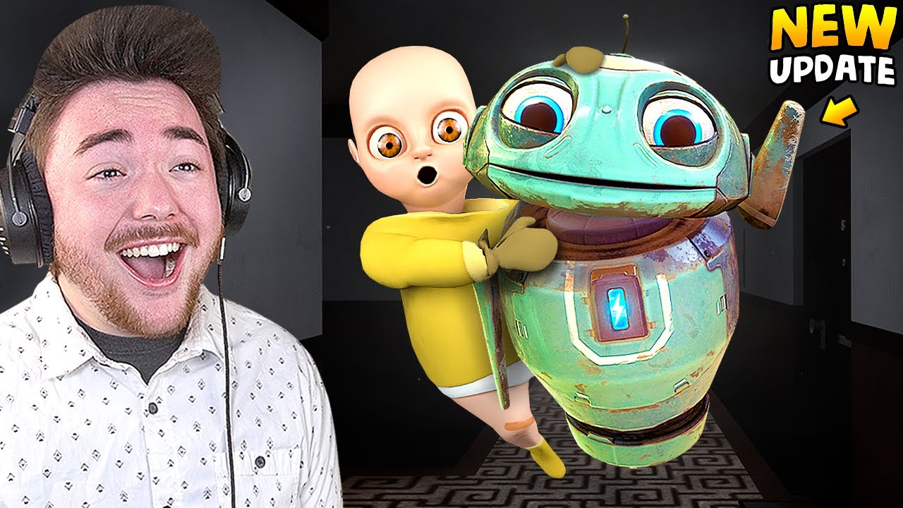 THIS NEW UPDATE IS INSANE!!! (Full Game + Ending) | The Baby In Yellow (Black Cat Update)