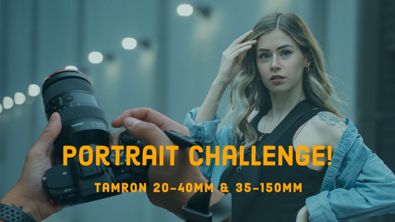 Urban Portrait Photography Challenge! (Tamron 20-40 & 35-150)