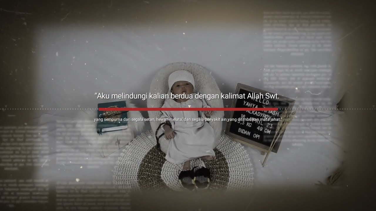 VIDEO CINEMATIC BABY PHOTOGRAPHY SESSION || YAHYA AYYASH ALKADYROV || MIDWIFE OPI