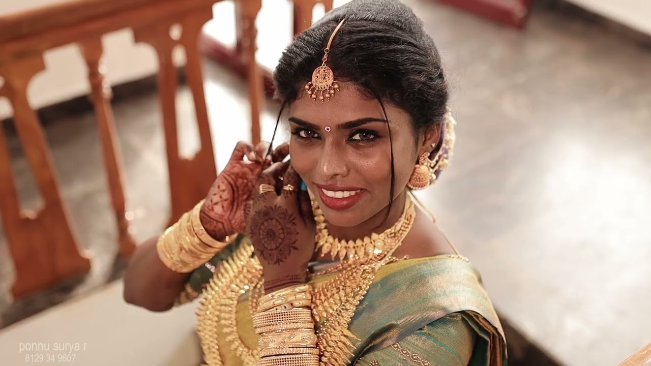 Wedding Highlight Video || Anjana ❤️Rahul || Ponnu Surya R Photoshoots