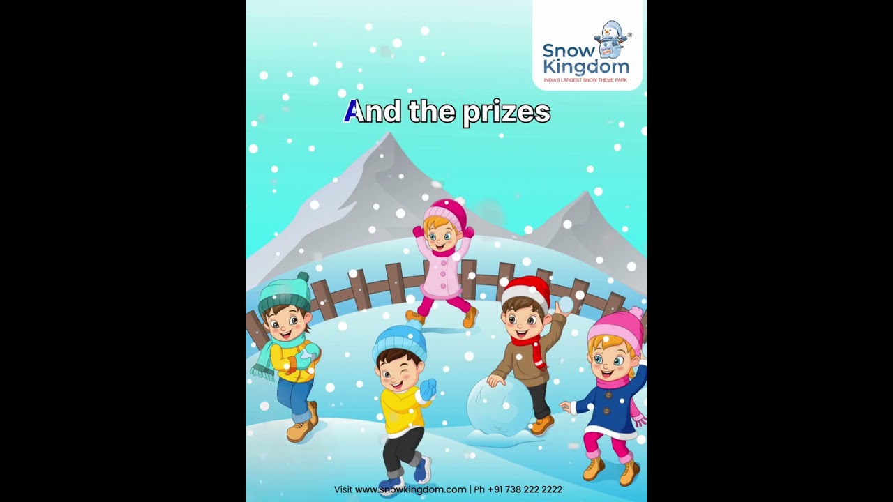 What's your best idea for taking a great photo of your child playing in the snow?