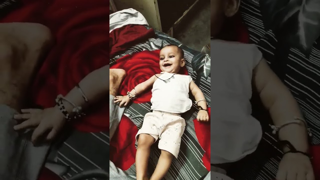 tum tum dance  in bed my new brown baby #trending #viral #cute #shots #youtubeshorts#subscribe #cute
