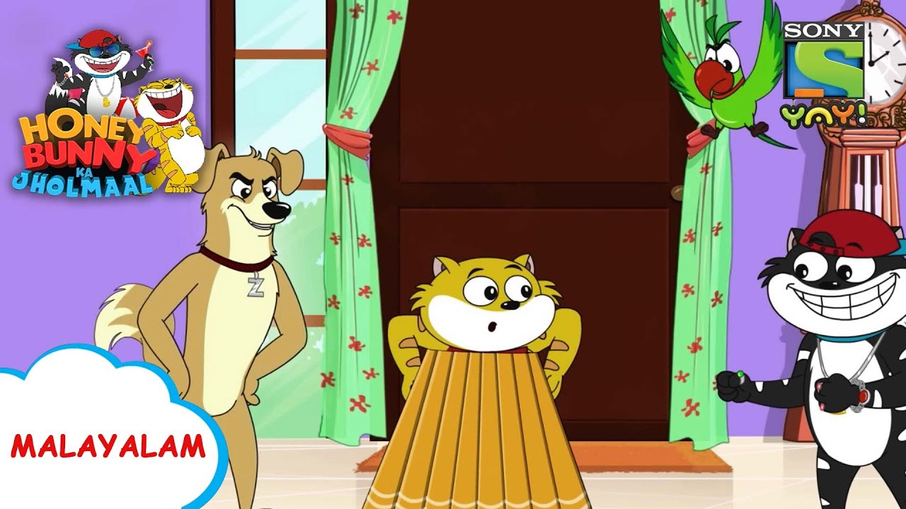 ഖന്ന സാബിനെ രക്ഷിക്കൂ | Honey Bunny Ka Jholmaal | Full Episode In Malayalam | Videos For Kids