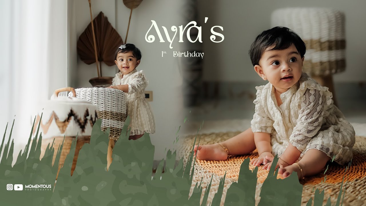 AYRA's 1st Birthday Celebration | @SUHAILVLOGGER  | Momentous Photography