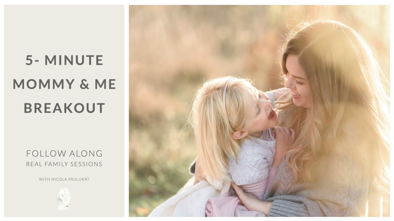 BTS Mommy & Me Photo Session – Outdoor Family Photoshoot Behind the Scenes