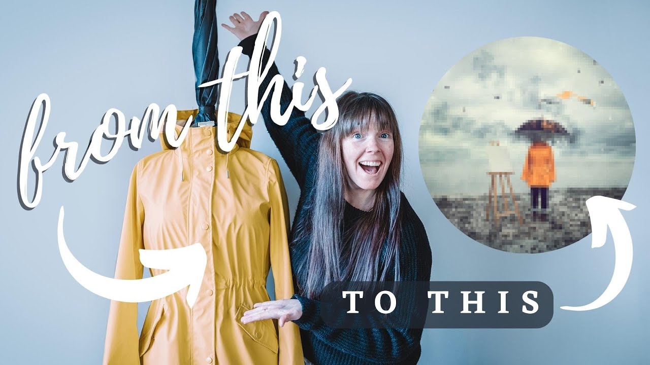 Behind the Scenes Creative Photo Shoot | Self Portrait Fine Art Photography
