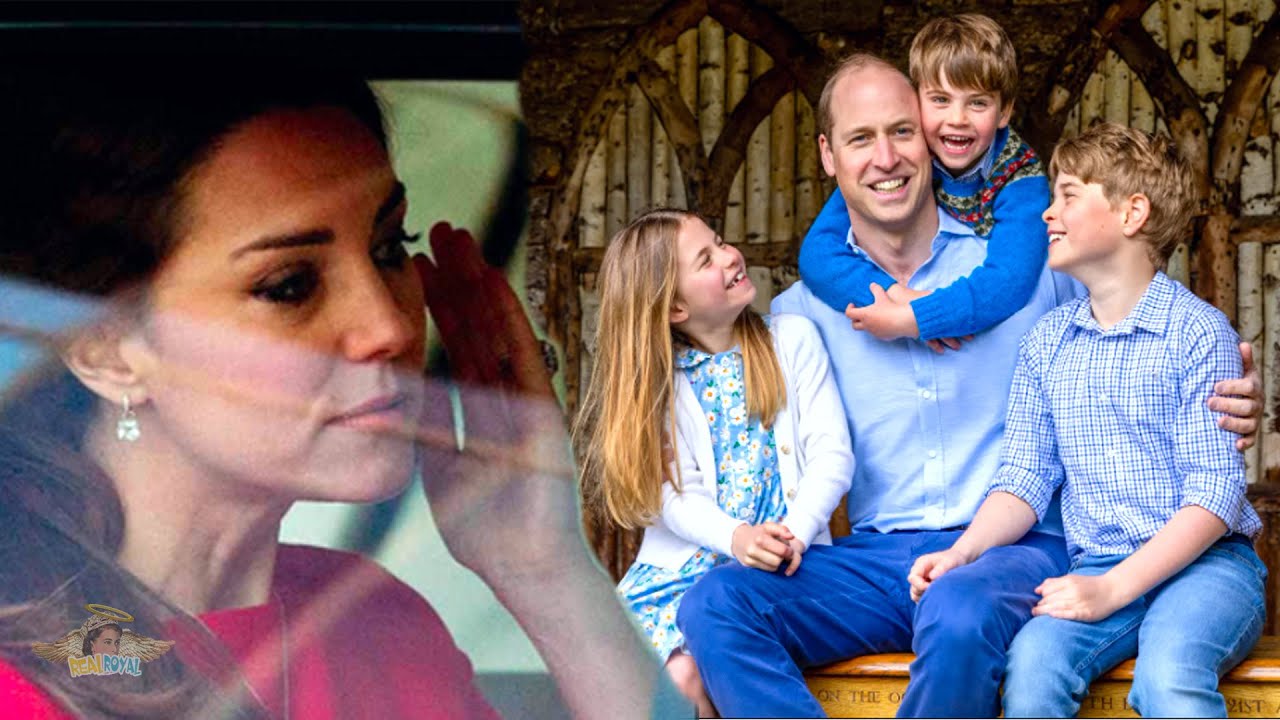Catherine Emotion As Her Children Grow Up Too Fast In A New Photo To Mark Father's Day