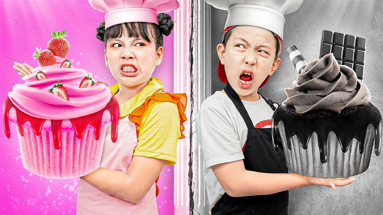 Don't Feel Jealous, Mike! Let's Sell Black Cake Vs Pink Cake Together –  Stories About Baby Doll