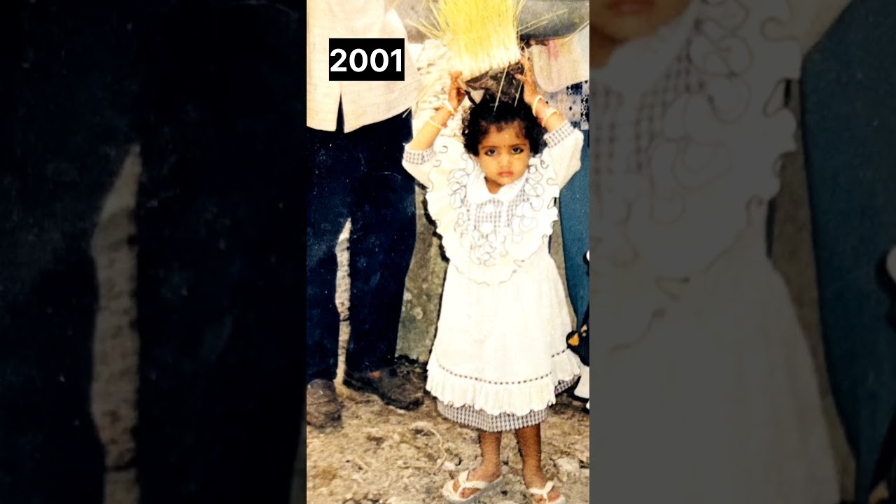 Me in 2001 and now in 2023..♥️#transformation#childhood#memories#happiness#ytshort#ashortaday#follow