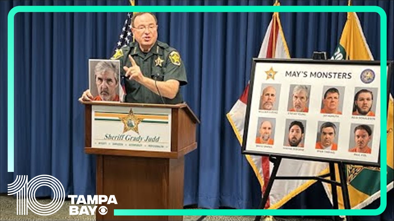 Polk Sheriff Judd: 8 arrested, including Disney worker, in child porn investigation