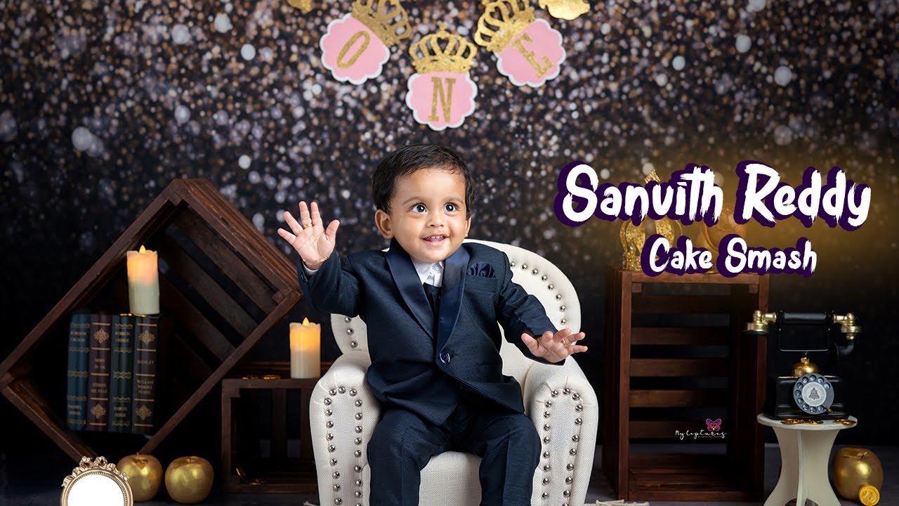 Sanvith Reddy 🎂 Cake Smash 📸  Cinematic Video  ||  @mycapturesap