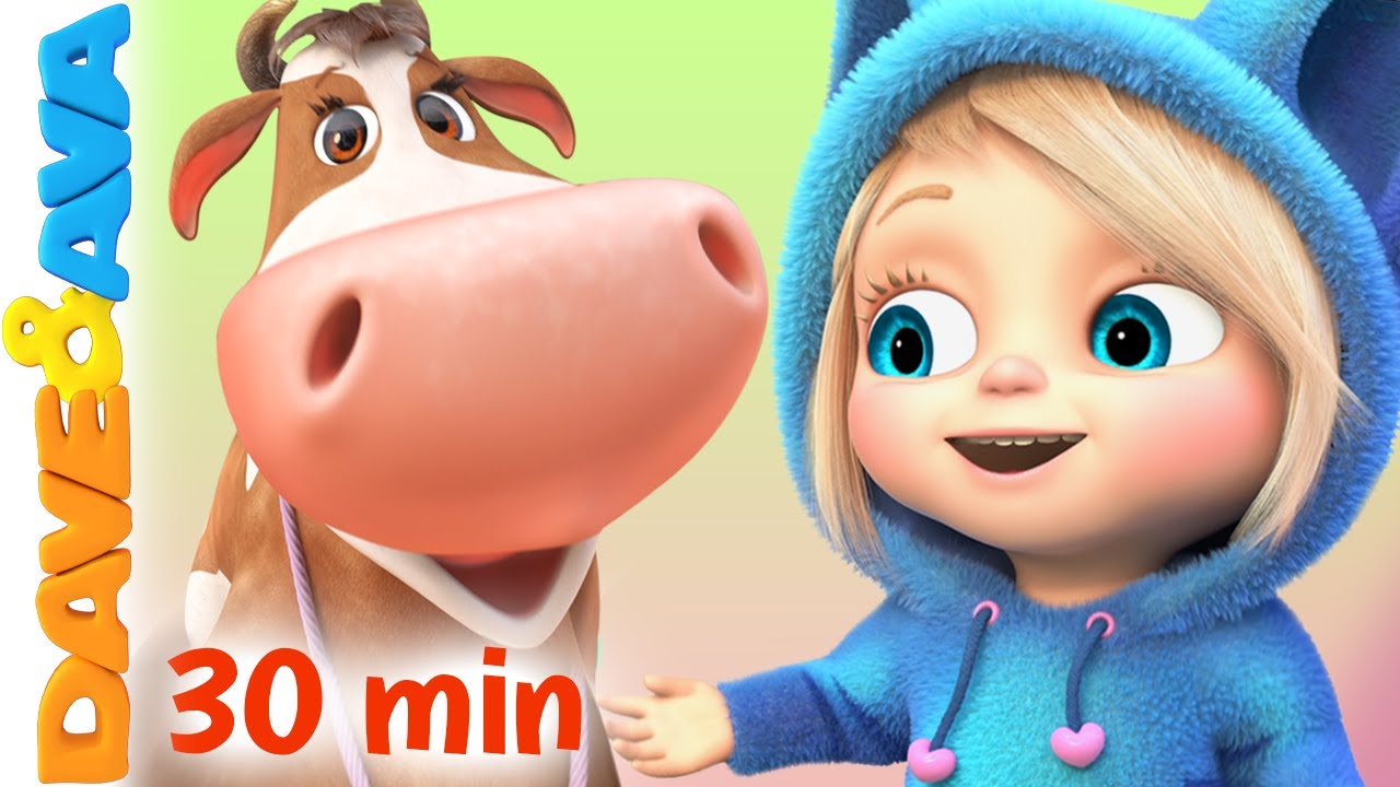 😜 Skip to My Lou and More Nursery Rhymes & Baby Songs | Kids Songs by Dave and Ava 😜