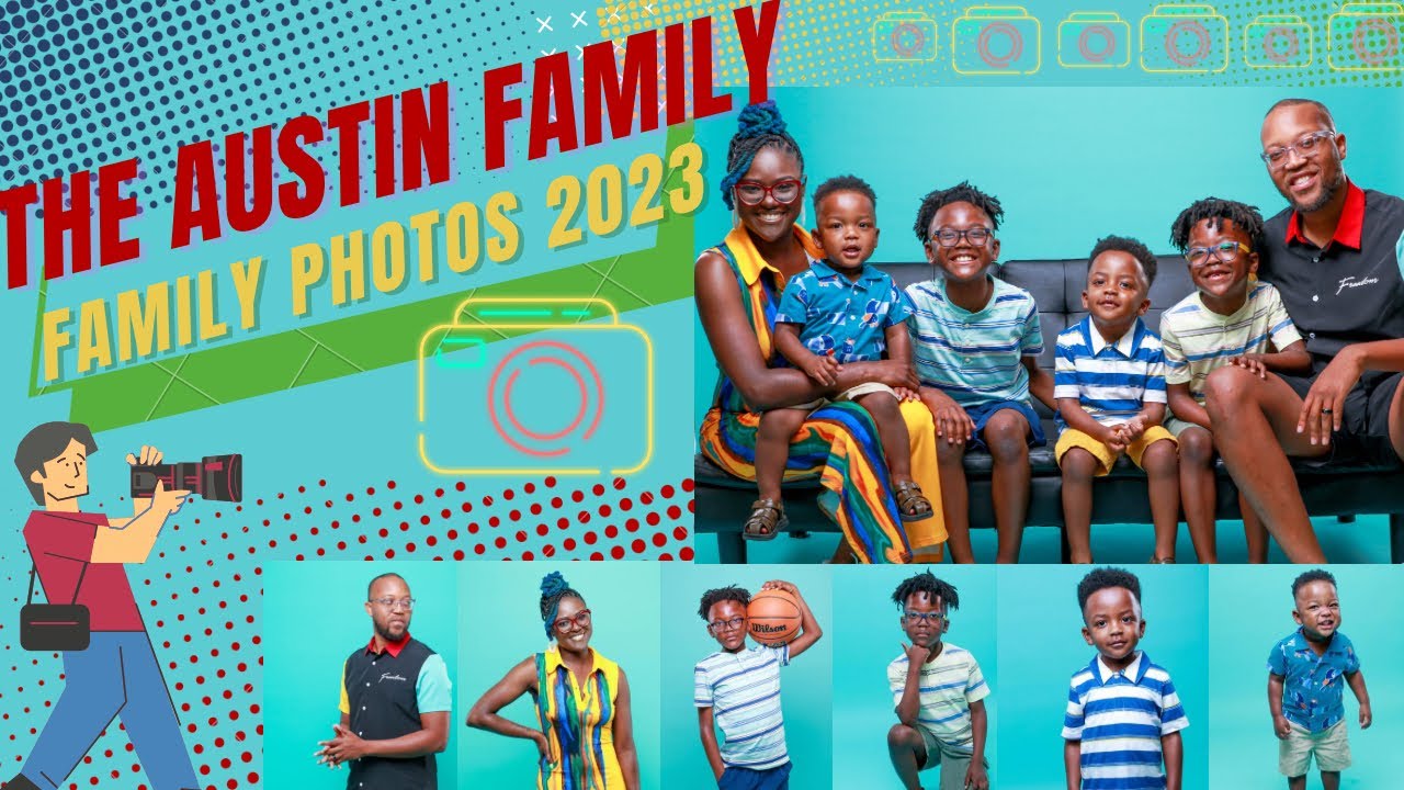 The Austin Family Photoshoot 2023| Jonathan Snorten Photography| Studio 244