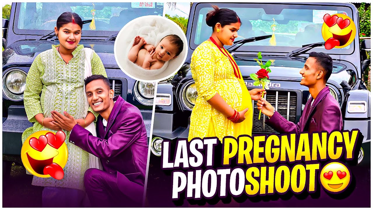 Tomorrow is Our Baby Delivery 😍 Last Photoshoot | Pregnancy Photoshoot | Maternity Photo Shoot