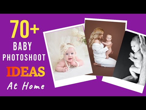 👶Top 70+ NewBorn Baby Photoshoot Ideas At Home |