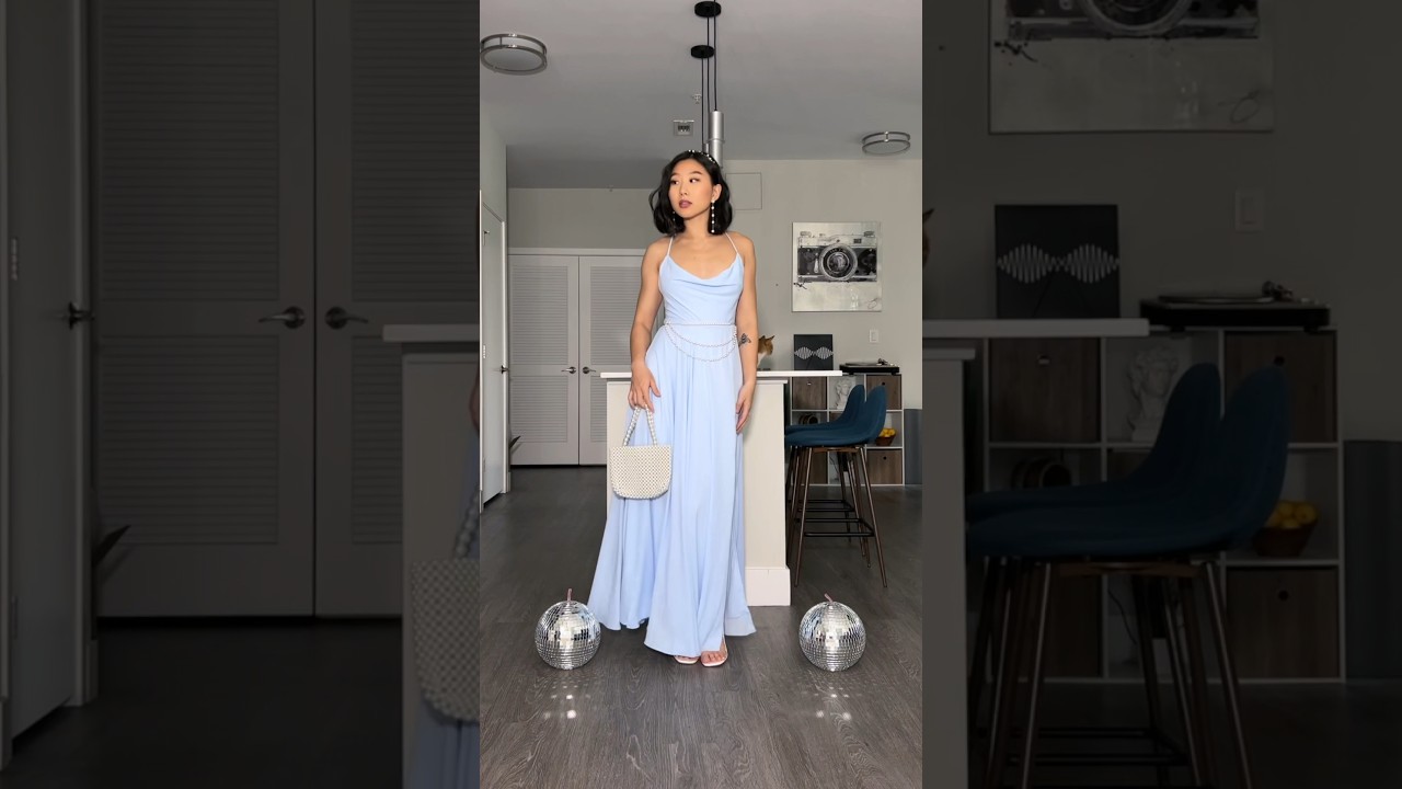 baby blue & pearls = match made in heaven 🕊️✨ what do you rate this look? OUTFIT IN DESCRIPTION ‼️