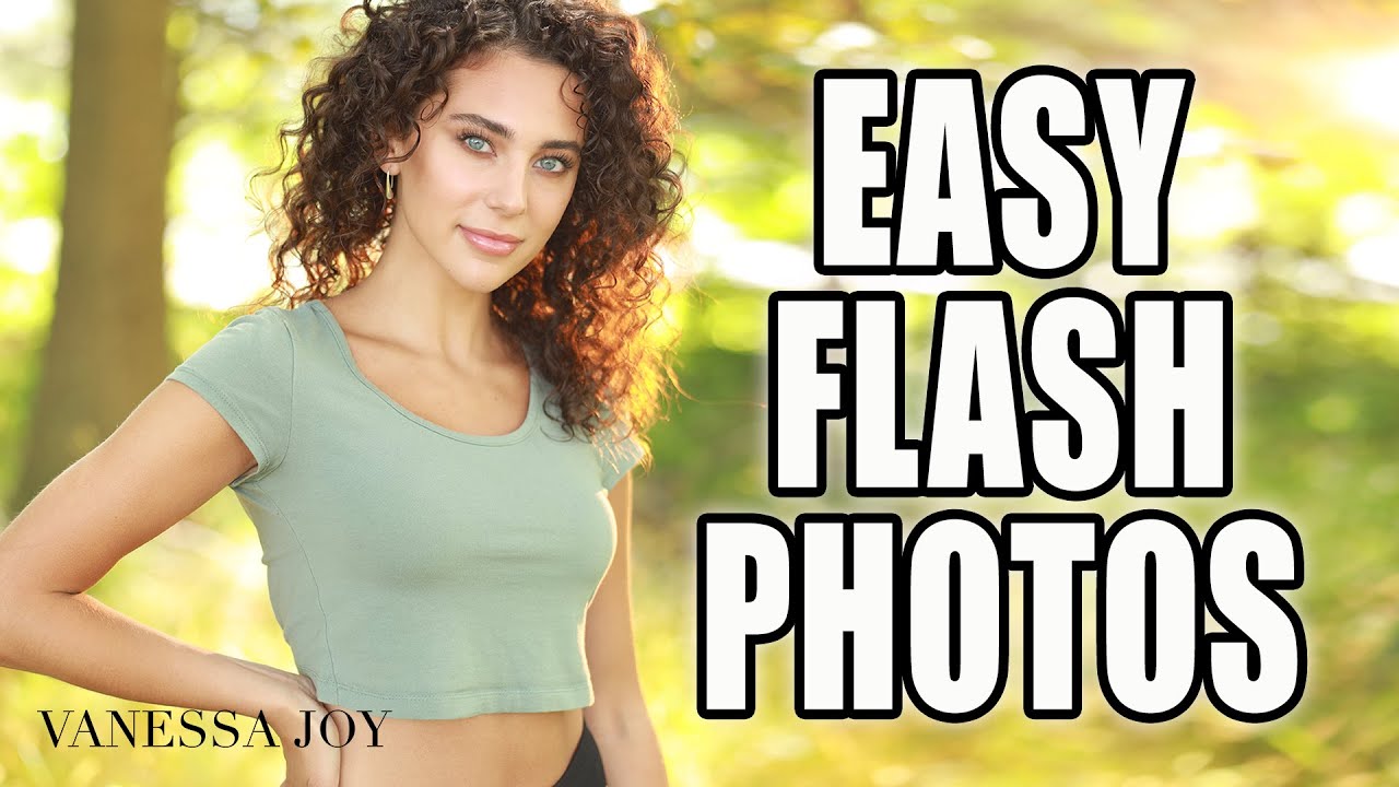 easy OUTDOOR Flash Photography | Portrait Photo Tutorial