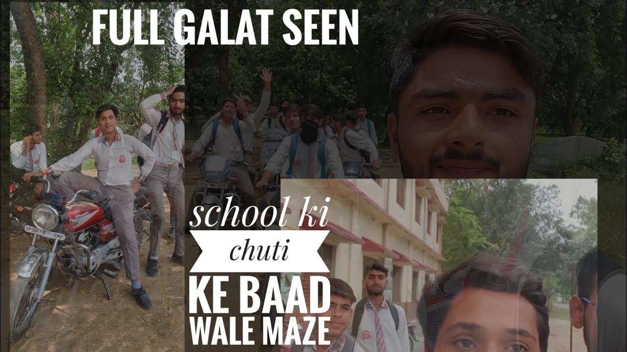 school k baad gye birthday m wha ho gya seen || hang