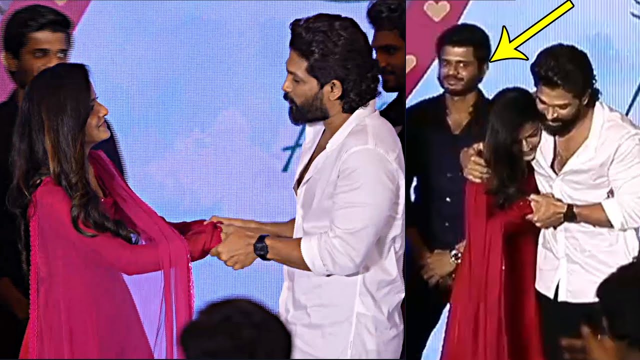 Allu Arjun Cute Conversation With Vaishnavi Chaitanya @ Baby Appreciation Meet | Anand Deverakonda