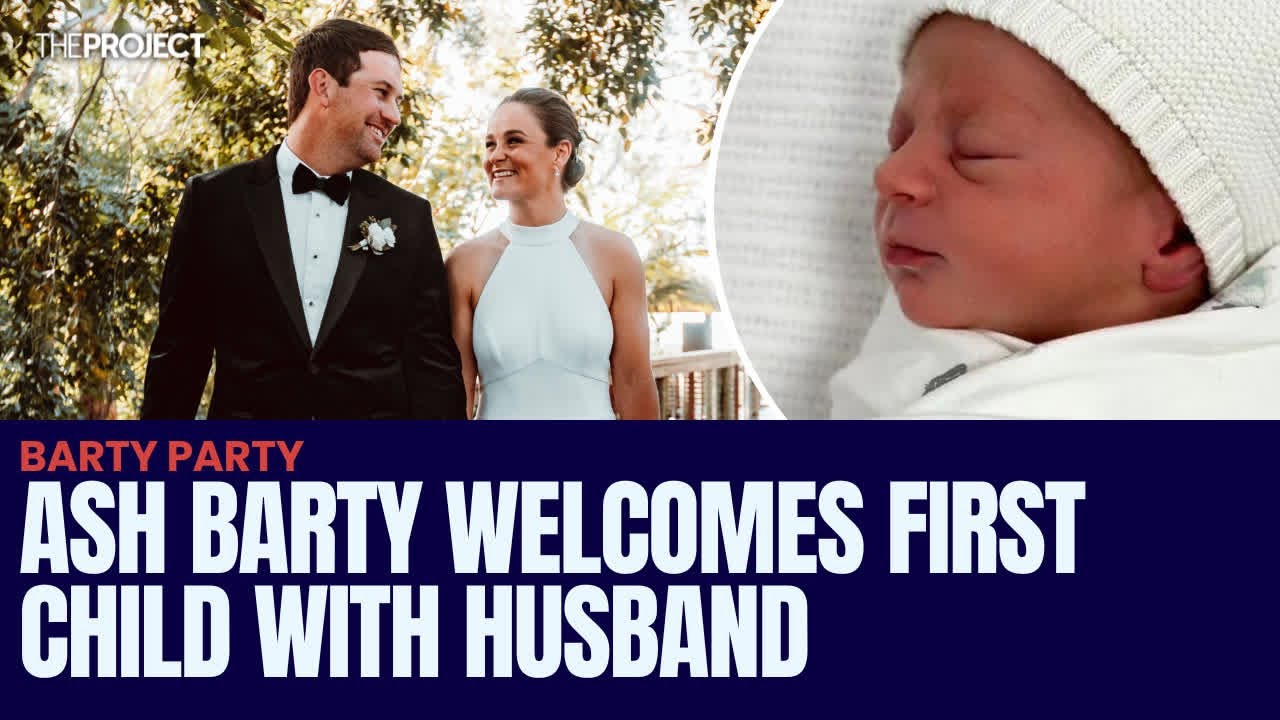Ash Barty Welcomes First Child With Husband Garry Kissick