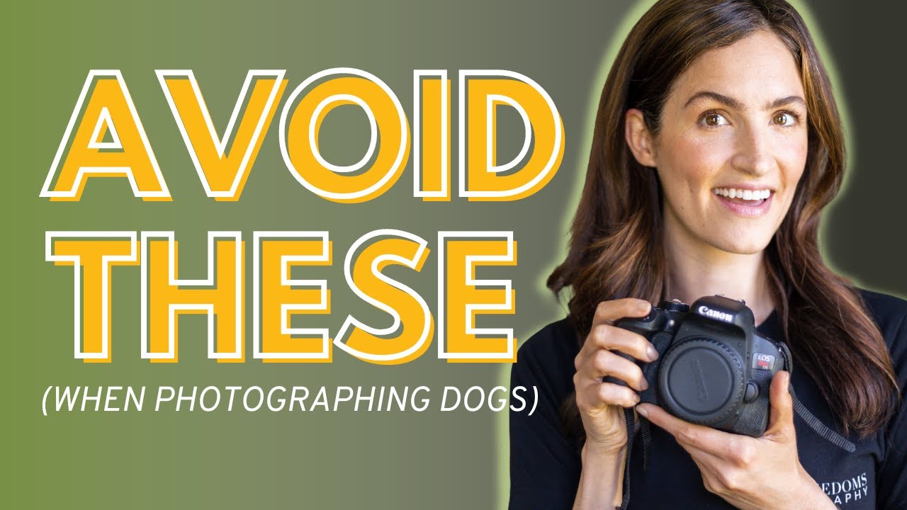 Avoid These Mistakes When Working With Dogs For Photoshoots | Pet Photography Tips & Tutorials
