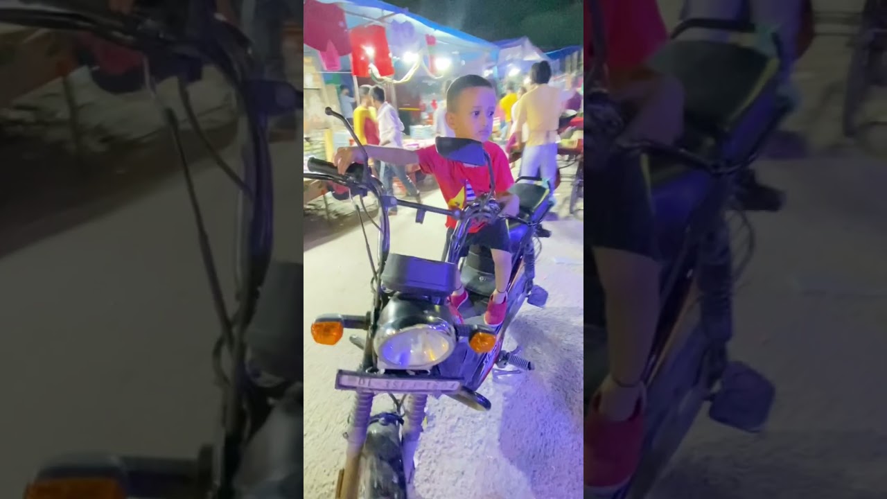 Burrrrrrrrrr #chiku #reels #kidsvideo #youtubeshorts #funny #entertainment #virelvideo #shorts #bike