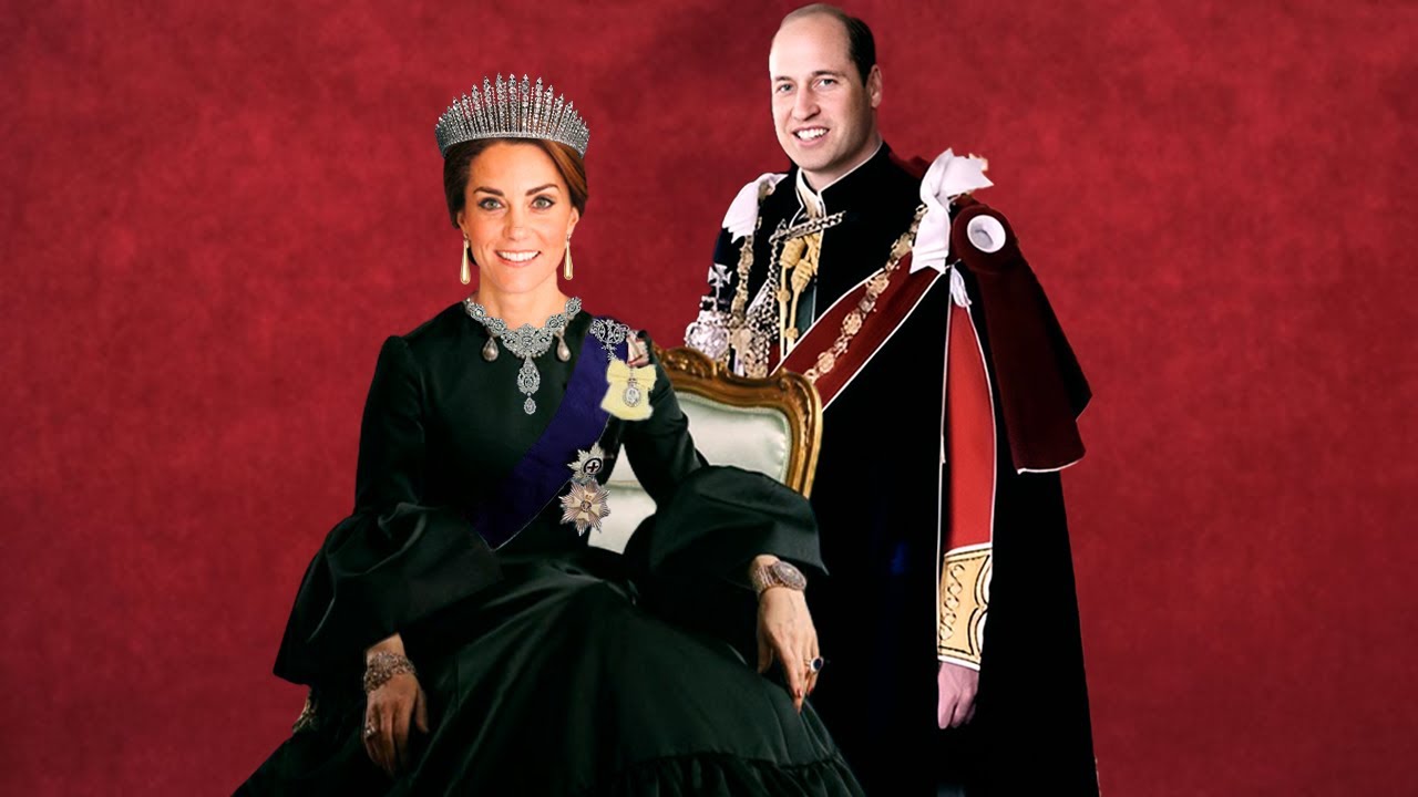 Catherine SPOTTED In Most Dazzling Regal Gowns As She Joins With William At Royal Portrait