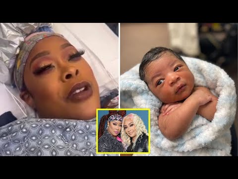 Congrats! Da Brat and Jesseca Welcomed Their 1st Child and Shared A Adorable Photo👶🏽❤️